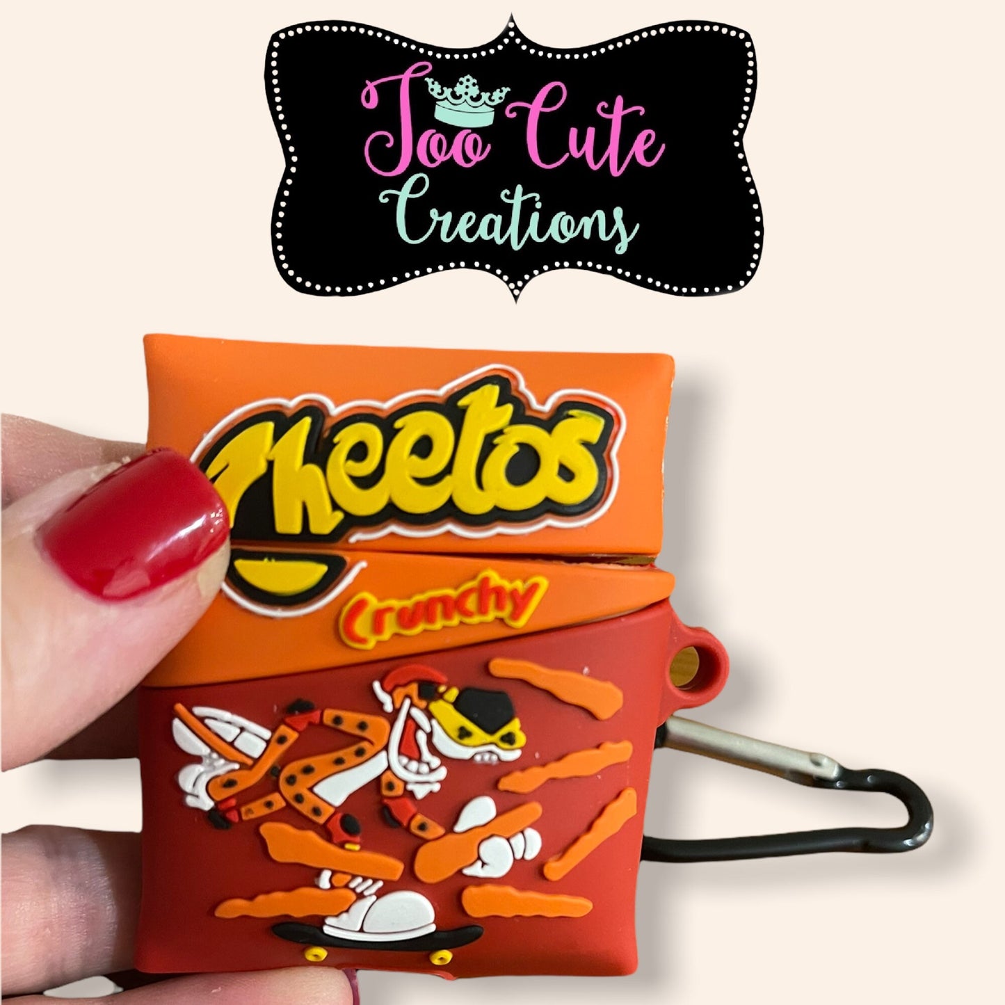 Cheetos Airpod Case, Compatible Series 1 & 2, Airpod Cases, Earbud Case,