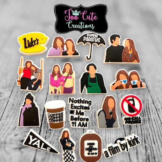 Gilmore Girls Shoe Charms, TV Series, Luke’s/a film by Kirk