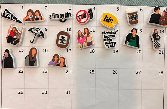 Gilmore Girls Shoe Charms, TV Series, Luke’s/a film by Kirk