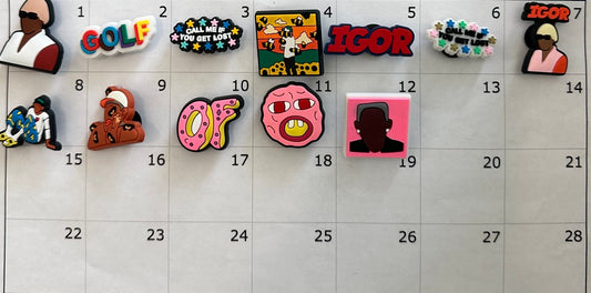 Tyler Rapper Croc Charm | Igor Croc Charm | Music Charms | Lit Charms