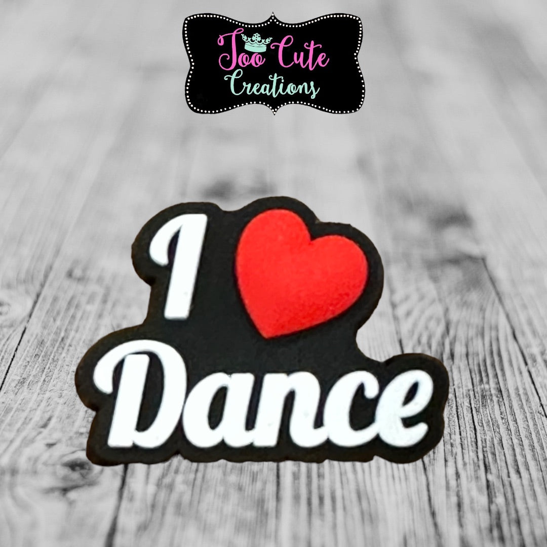 Dance Shoe Charm, Croc Charm, Shoe Accessory