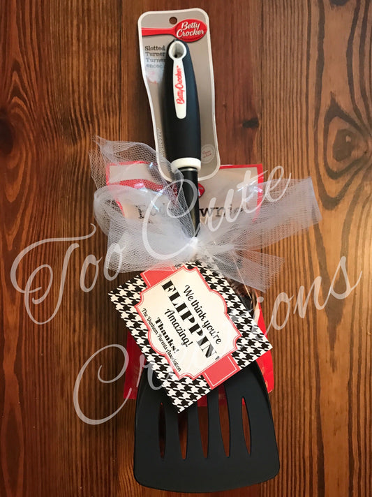 Flippin' Amazing//Thank Tou Tags// Stickers/Tags// Teacher, Co-Workers, Church, Neighbors, Volunteers, Staff Appreciation