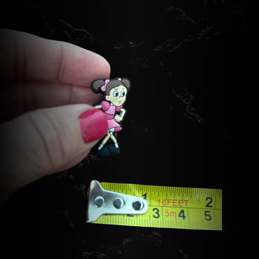 6 pc El Chavo, Set of 6 Shoe Charm Set, Mexican Inspired Croc Charms