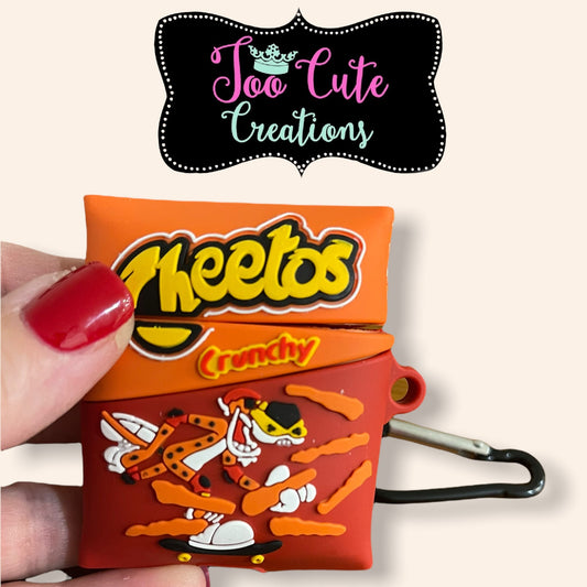 Cheetos Airpod Case, Compatible Series 1 & 2, Airpod Cases, Earbud Case,