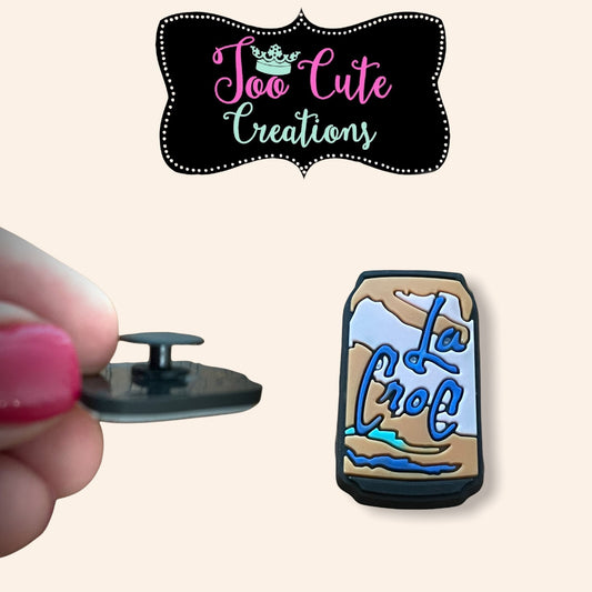 La Croc, La Croix Drink, 1 Piece Shoe Charm