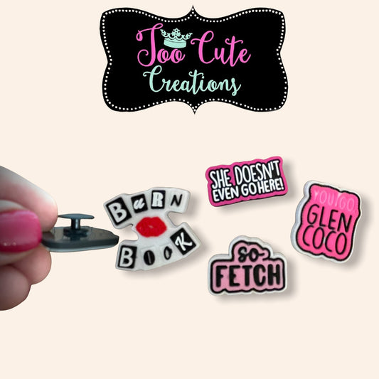 Mean Girls- 4 Piece shoe charm