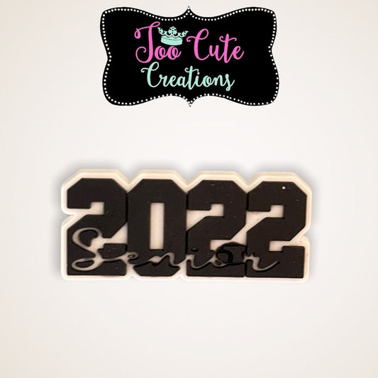 2022 Senior Class Shoe Charm, High school Senior, graduate