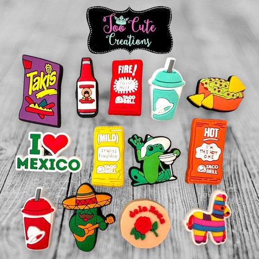 Mexican Food, Hispanic Culture, Tex Mex Snacks, Mexico Themed Croc Charms