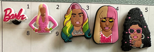 Queen of Rap Shoe Charm, Shoe Charm, Super Freaky Girl, Barbz, Queen of Rap, Large Nicki Minaj Charms