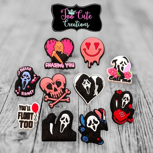 90's Movie Scary Croc Charm | Horror Croc Charm | Horror Movie Croc Charm |Scary Shoe Charm | Accessory