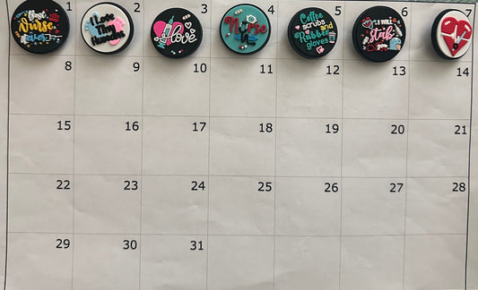 Nurse Charms, Medical Staff Charms, Health Care Worker Shoe Croc Charms, Shoe Charms, Croc Charm, Shoe Accessory